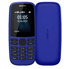 Телефон Nokia 105 SS (2019), синий